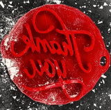 Thank You Cake Embosser Stamp