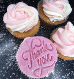 Thank You Cake Embosser Stamp