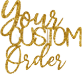 Custom Cupcake Topper - Personalised Touch for Delightful Treats x6