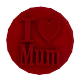 Happy Mother’s Day Cookie Embosser Stamp Single used for pressing fondant icing and cake embossing