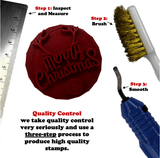 Happy Easter Cookie Embosser Stamp Single used for pressing fondant icing and cake embossing